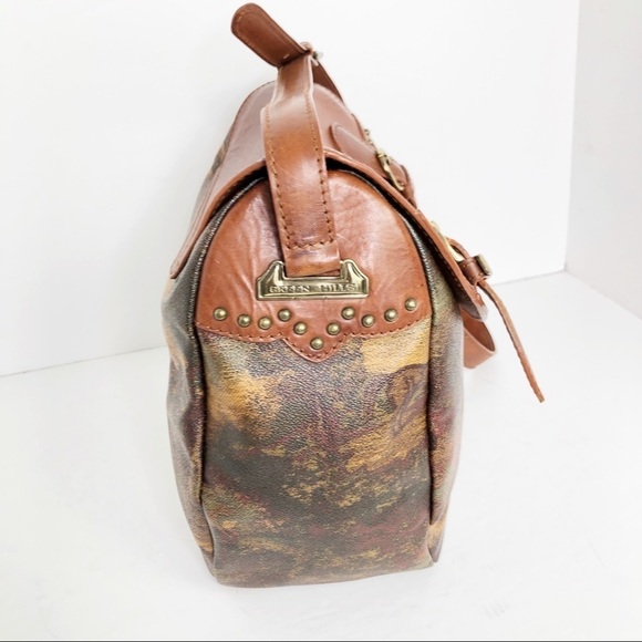 GREENHILLS leather detail Crossbody shoulder bag - Picture 4 of 11